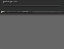 Tablet Screenshot of joomla-gnu.com